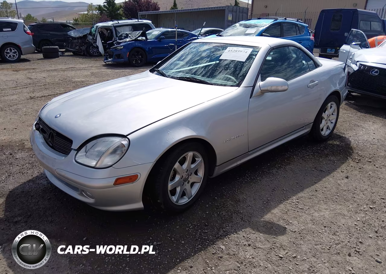 2002 Mercedes-Benz Slk 230 Kompressor VIN:WDBKK49F32F260649 - 2