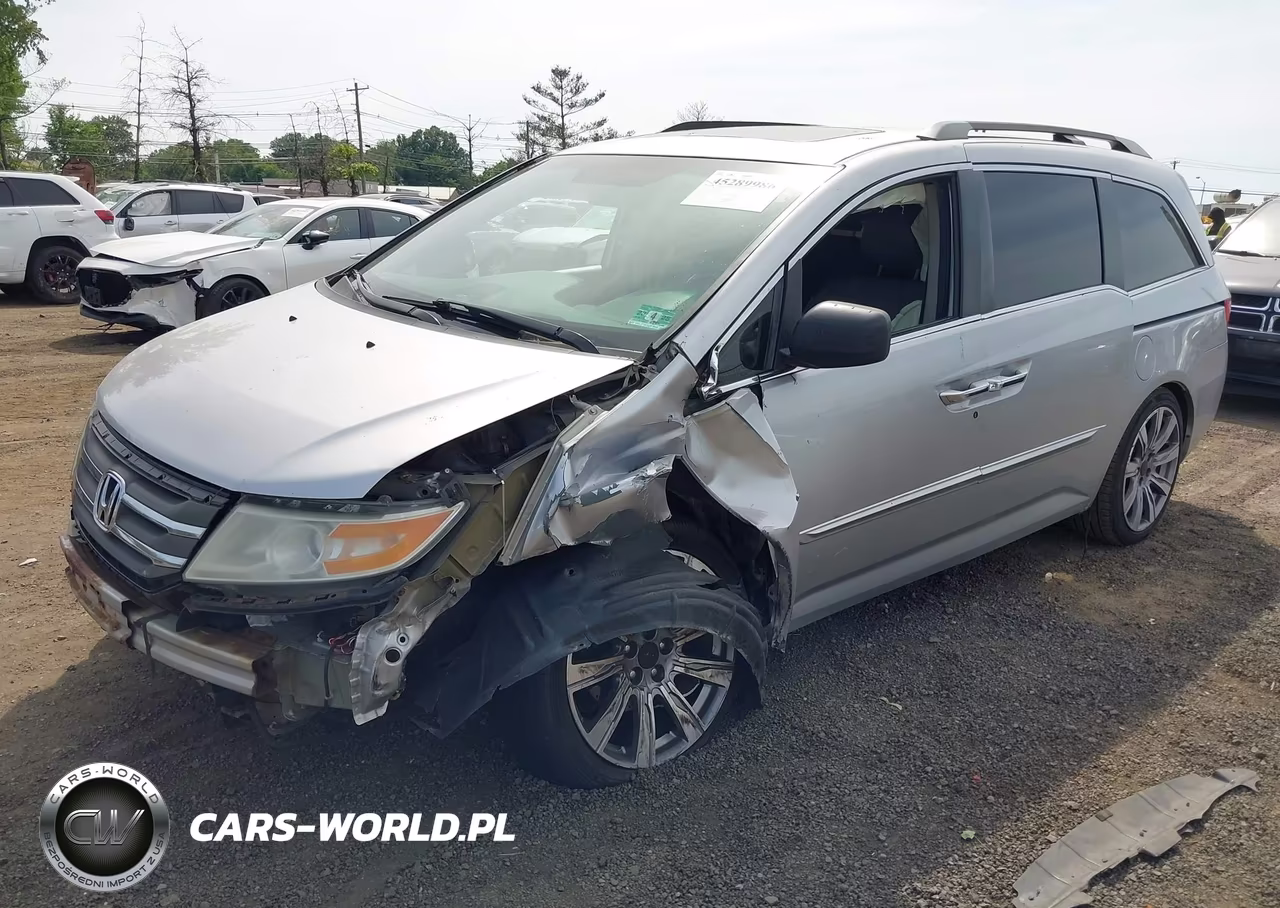 2012 Honda Odyssey Ex-L VIN:5FNRL5H67CB050002 - 2