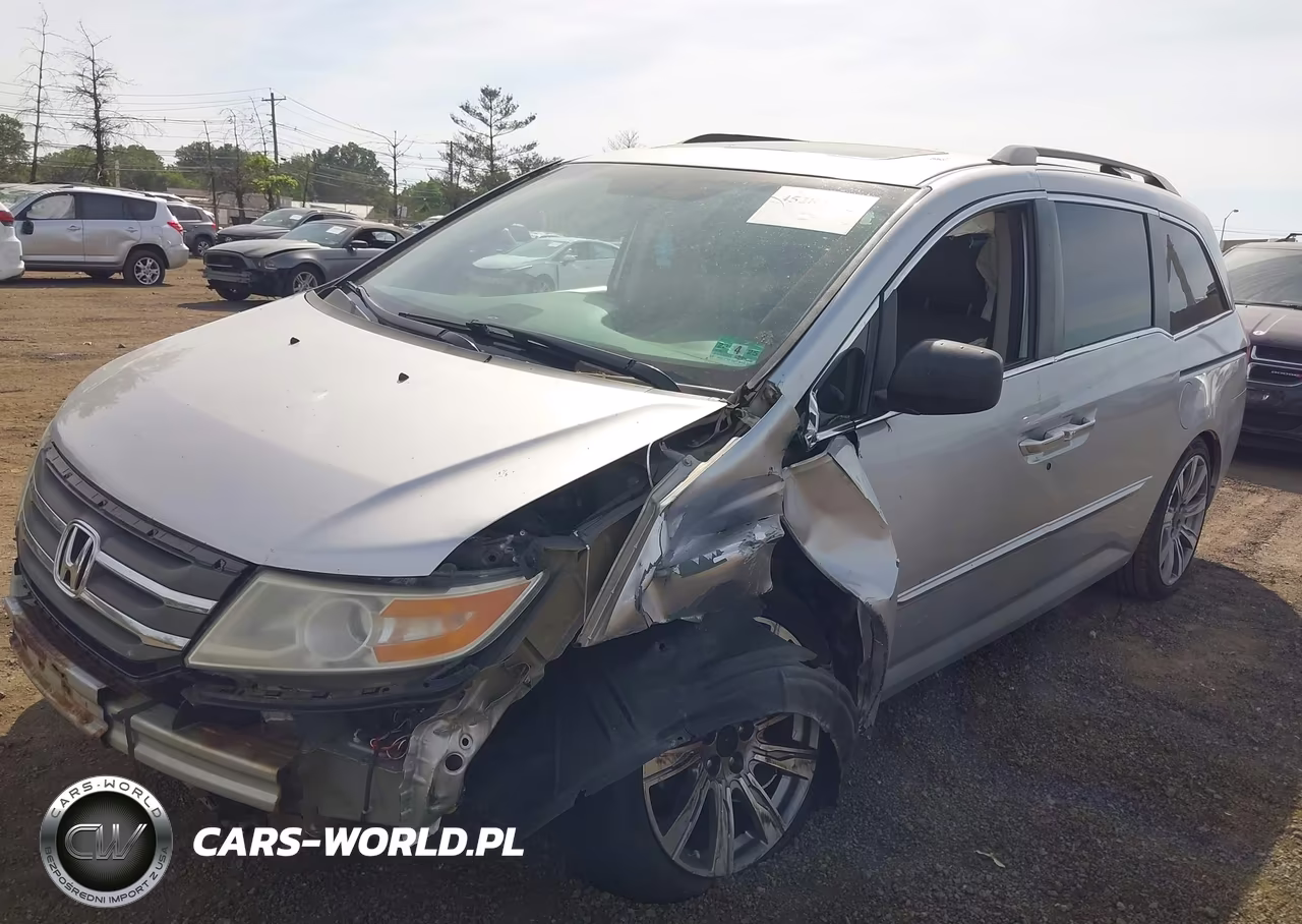 2012 Honda Odyssey Ex-L VIN:5FNRL5H67CB050002 - 6