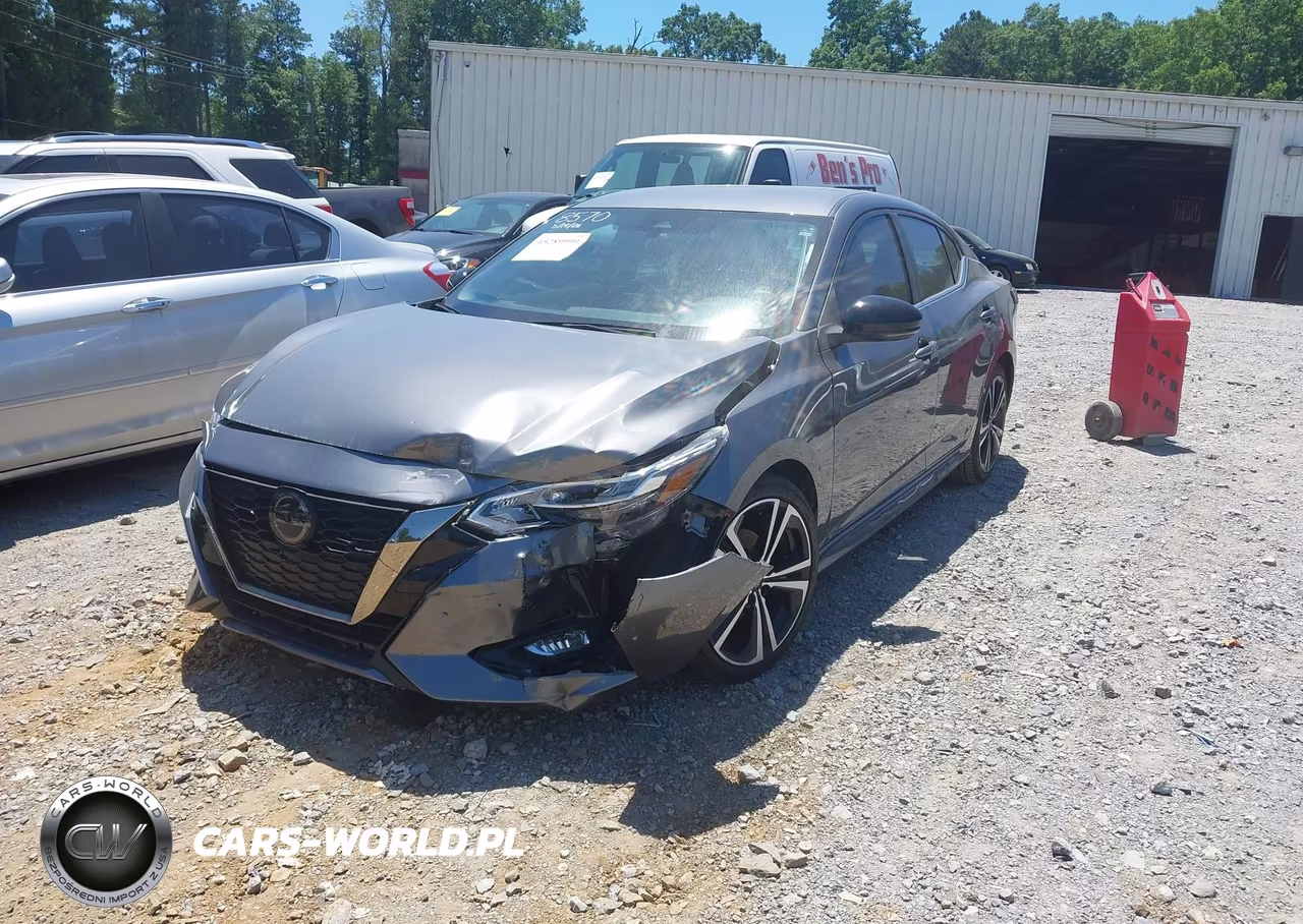 2022 Nissan Sentra Sr Xtronic Cvt VIN:3N1AB8DV3NY318570 - 2
