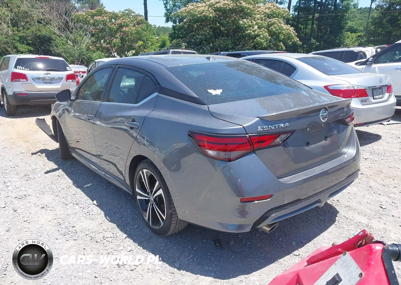 2022 Nissan Sentra Sr Xtronic Cvt VIN:3N1AB8DV3NY318570 - 3