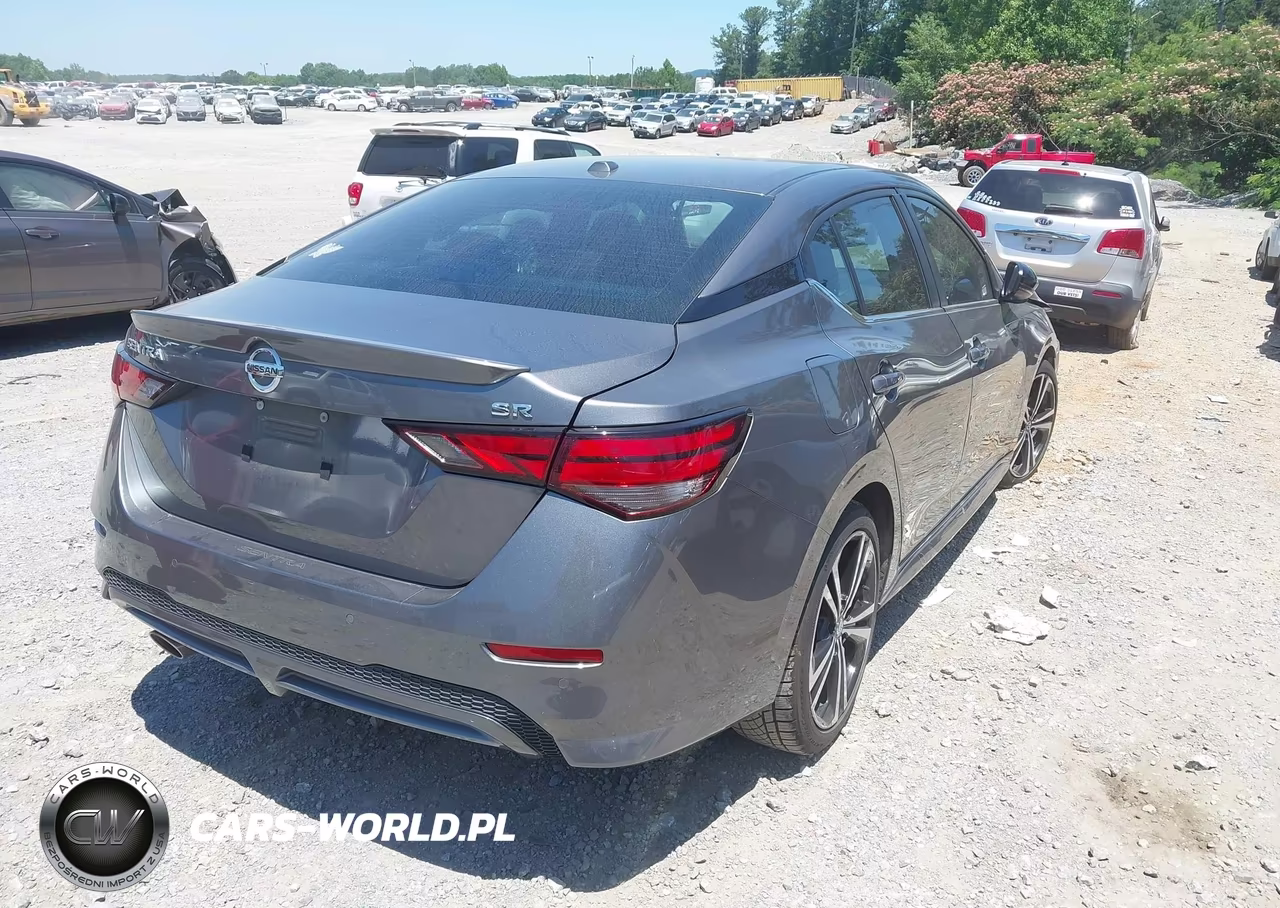 2022 Nissan Sentra Sr Xtronic Cvt VIN:3N1AB8DV3NY318570 - 4