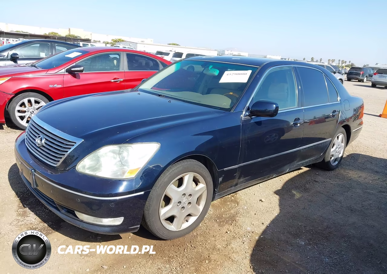2004 Lexus Ls 430 VIN:JTHBN36FX40144456 - 2