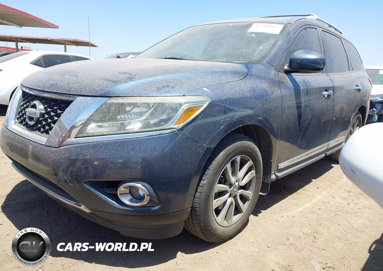 2014 Nissan Pathfinder Sl VIN:5N1AR2MN3EC606647 - 2