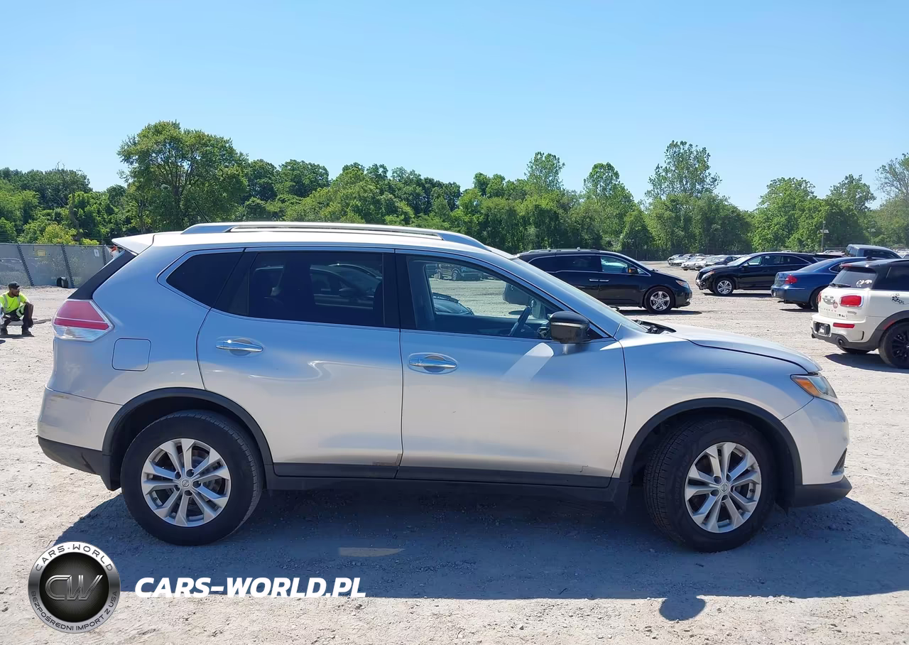 2015 Nissan Rogue Sv VIN:KNMAT2MT1FP575431 - 13