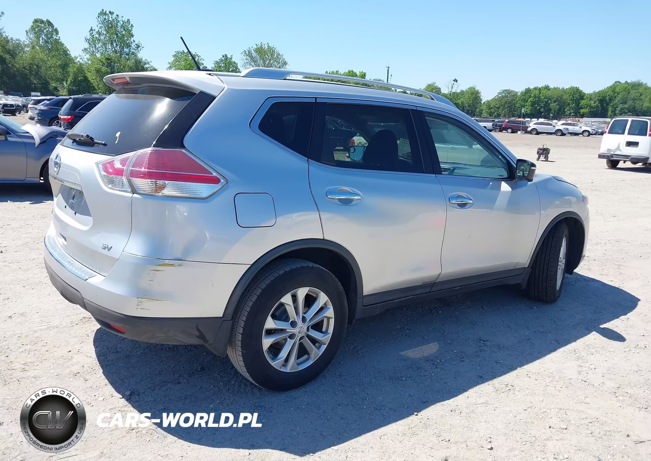 2015 Nissan Rogue Sv VIN:KNMAT2MT1FP575431 - 4