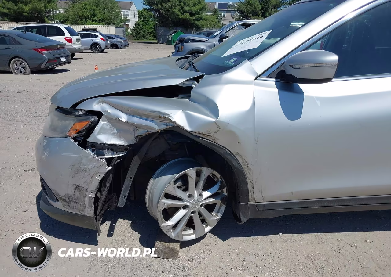 2015 Nissan Rogue Sv VIN:KNMAT2MT1FP575431 - 6