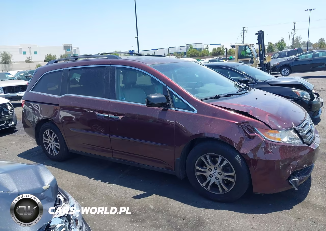 2012 Honda Odyssey Ex-L VIN:5FNRL5H60CB100481 - 13
