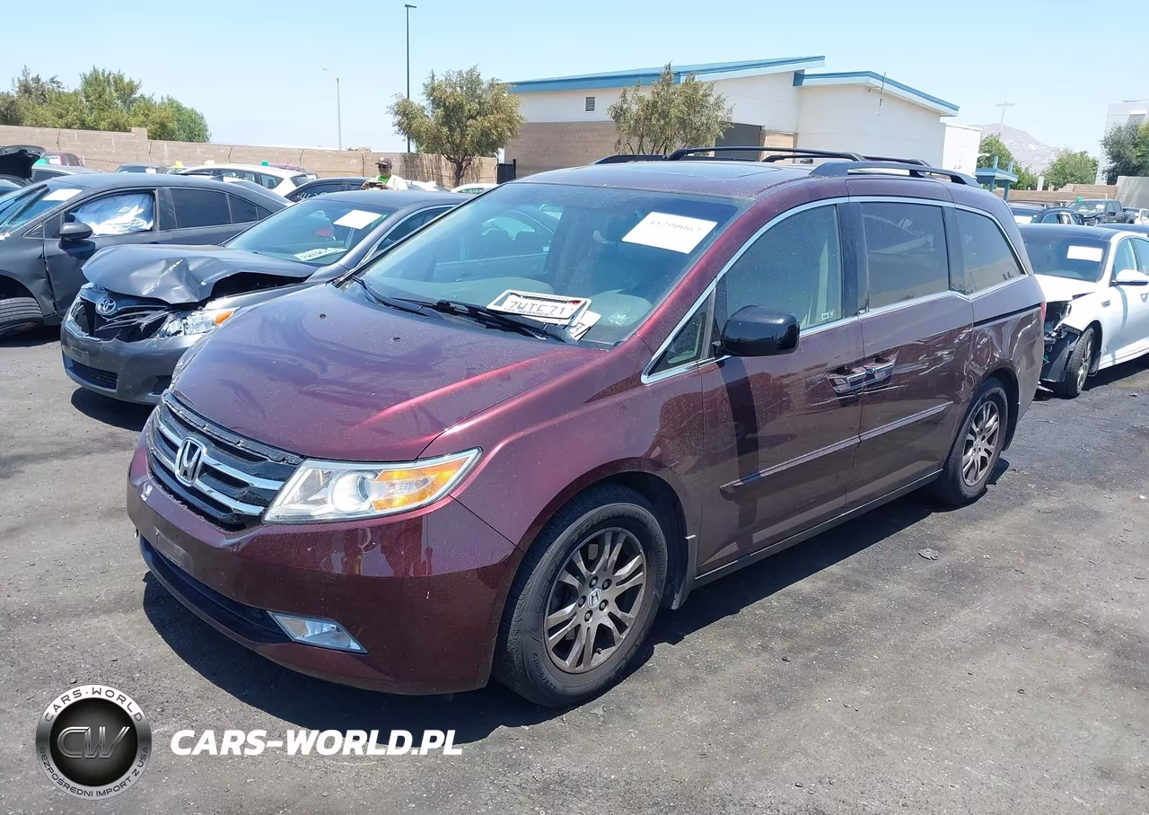 2012 Honda Odyssey Ex-L VIN:5FNRL5H60CB100481 - 2