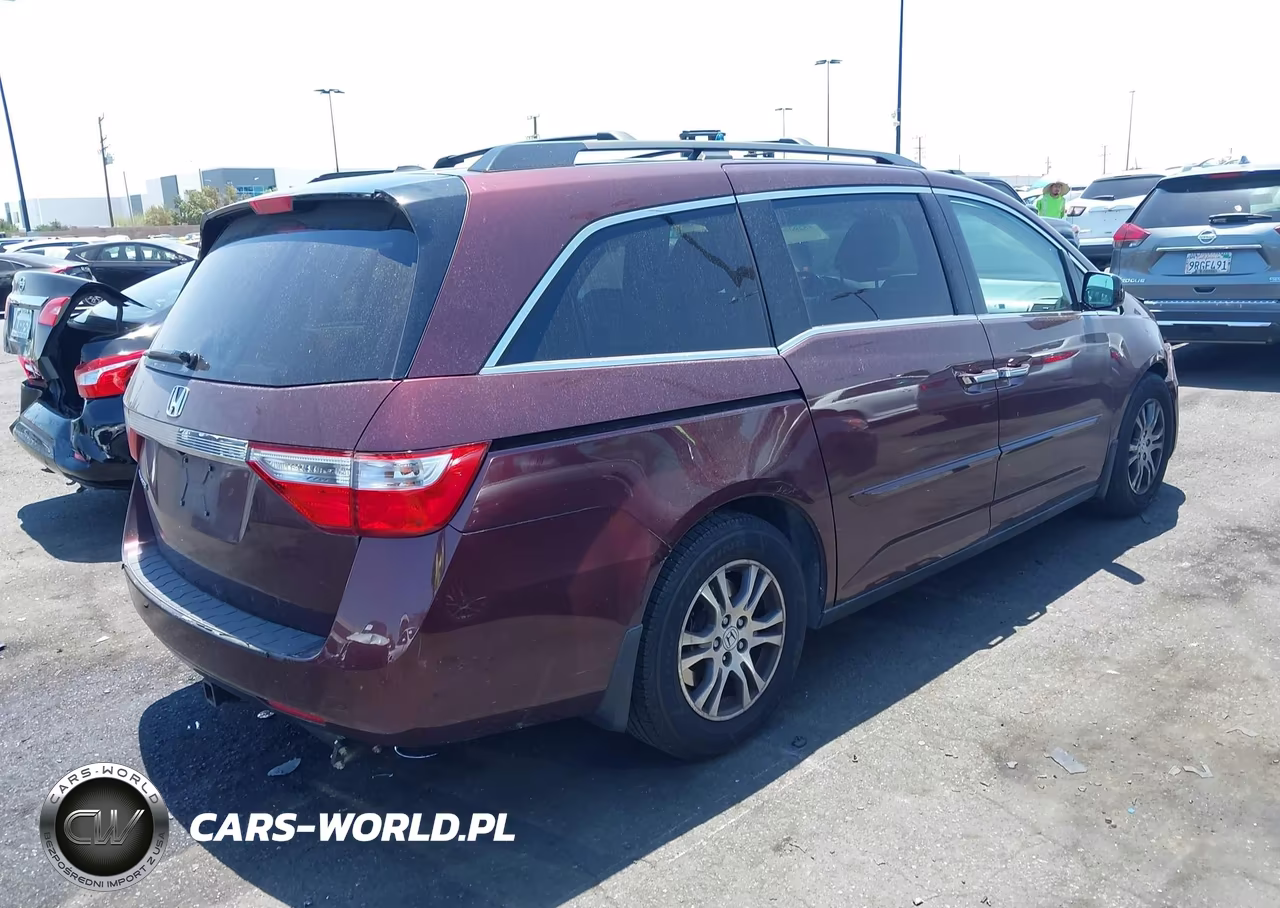 2012 Honda Odyssey Ex-L VIN:5FNRL5H60CB100481 - 4