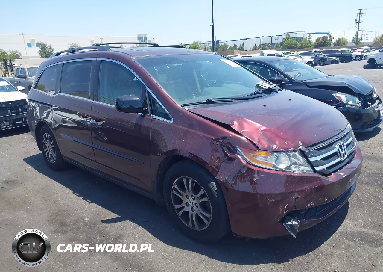 2012 Honda Odyssey Ex-L VIN:5FNRL5H60CB100481 - 6