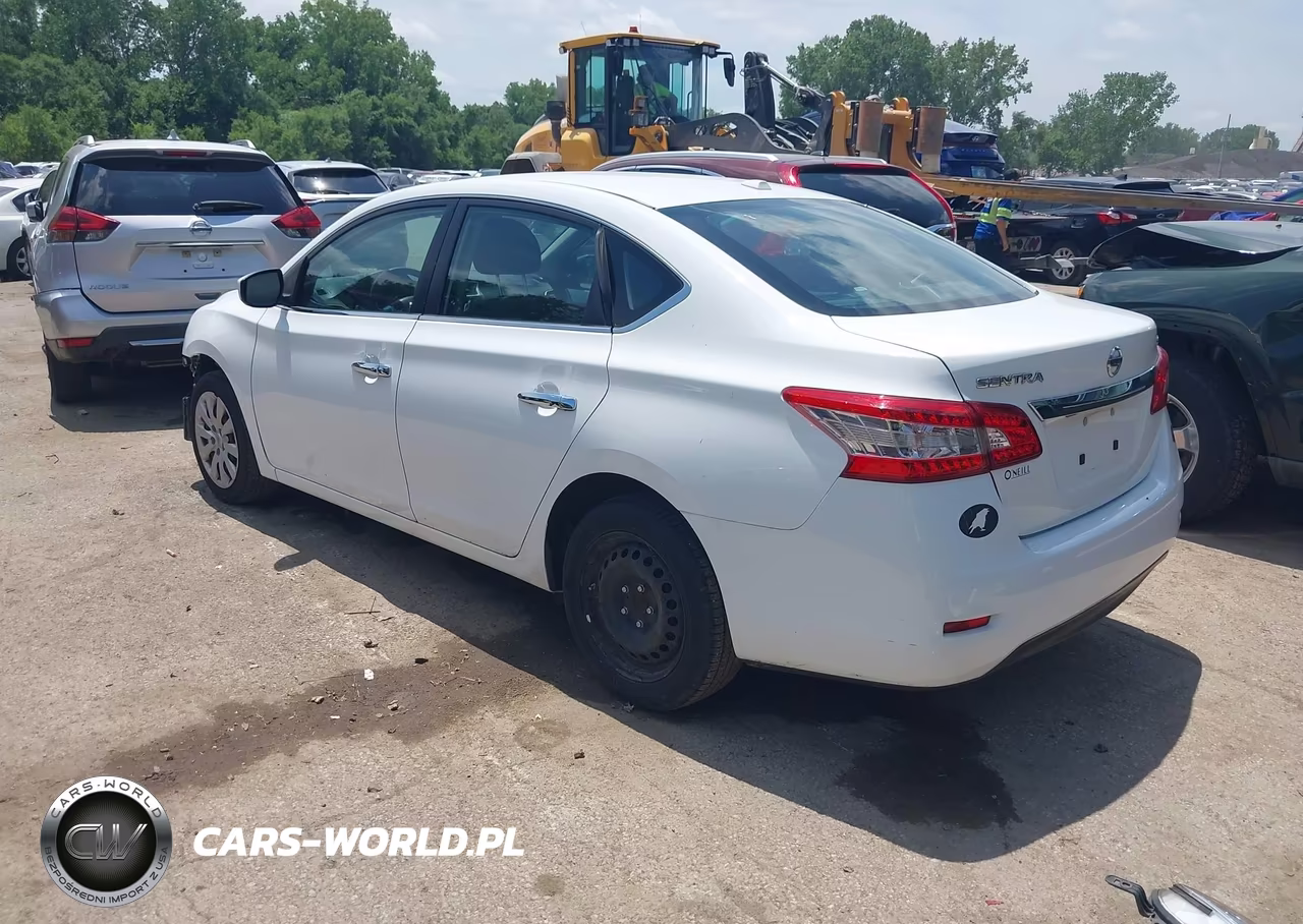 2015 Nissan Sentra Fe+ S-S-Sl-Sr-Sv VIN:3N1AB7AP4FY257201 - 3