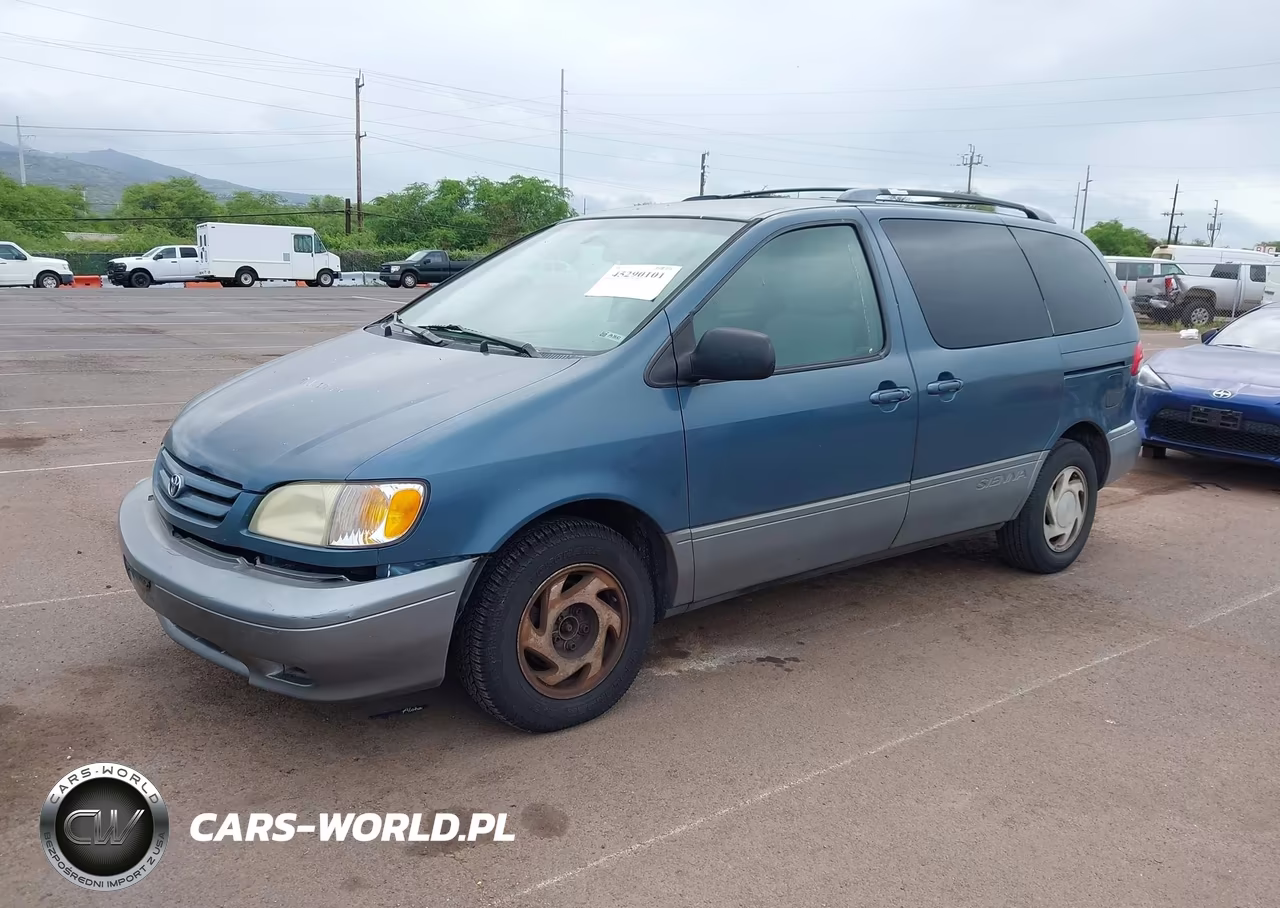2001 Toyota Sienna Le VIN:4T3ZF13C61U369279 - 2