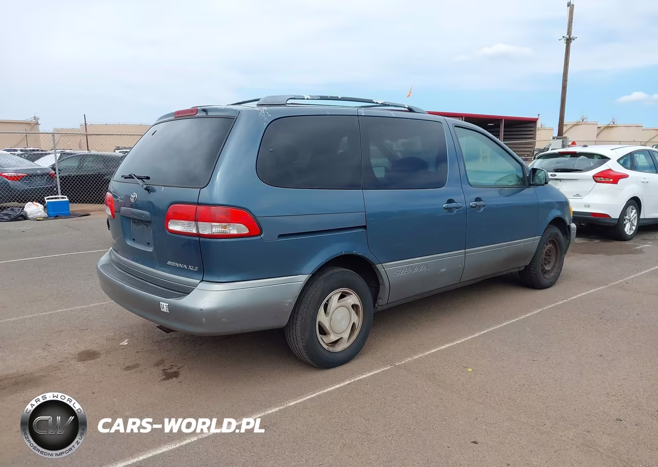 2001 Toyota Sienna Le VIN:4T3ZF13C61U369279 - 4