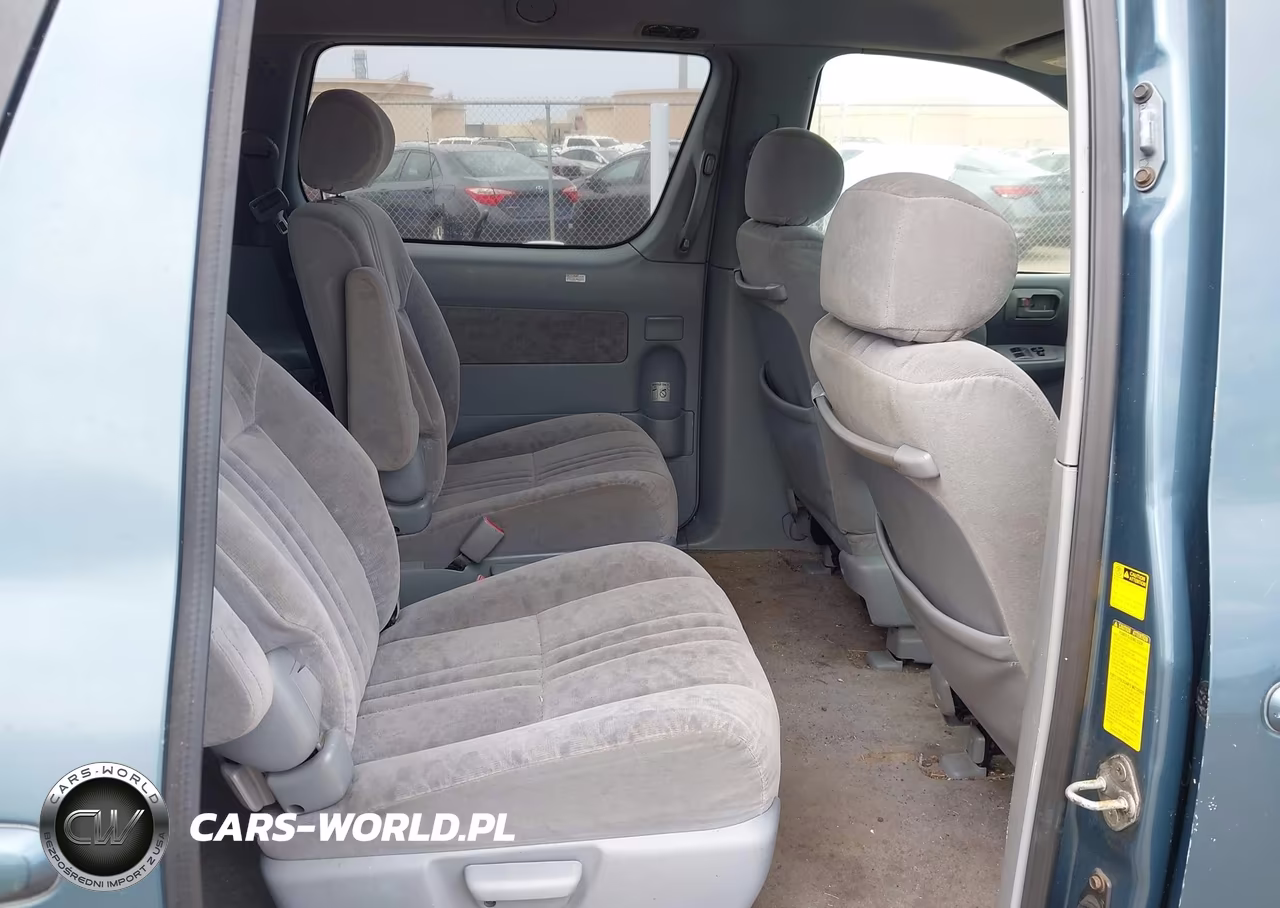 2001 Toyota Sienna Le VIN:4T3ZF13C61U369279 - 8