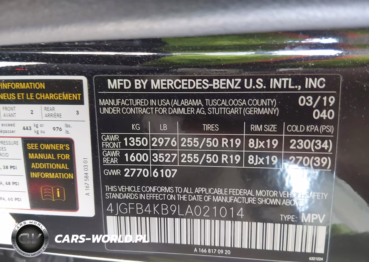 2020 Mercedes-Benz Gle 350 4Matic VIN:4JGFB4KB9LA021014 - 9