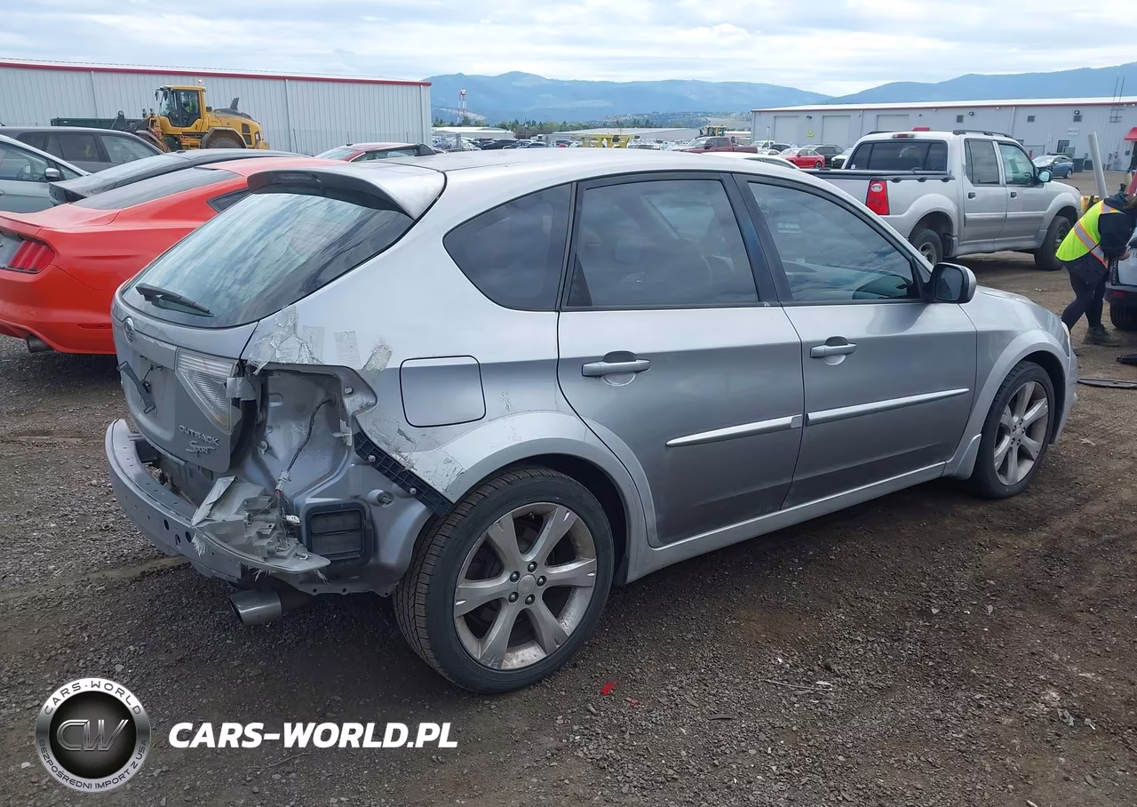 2008 Subaru Impreza Outback Sport VIN:JF1GH63638H837256 - 4