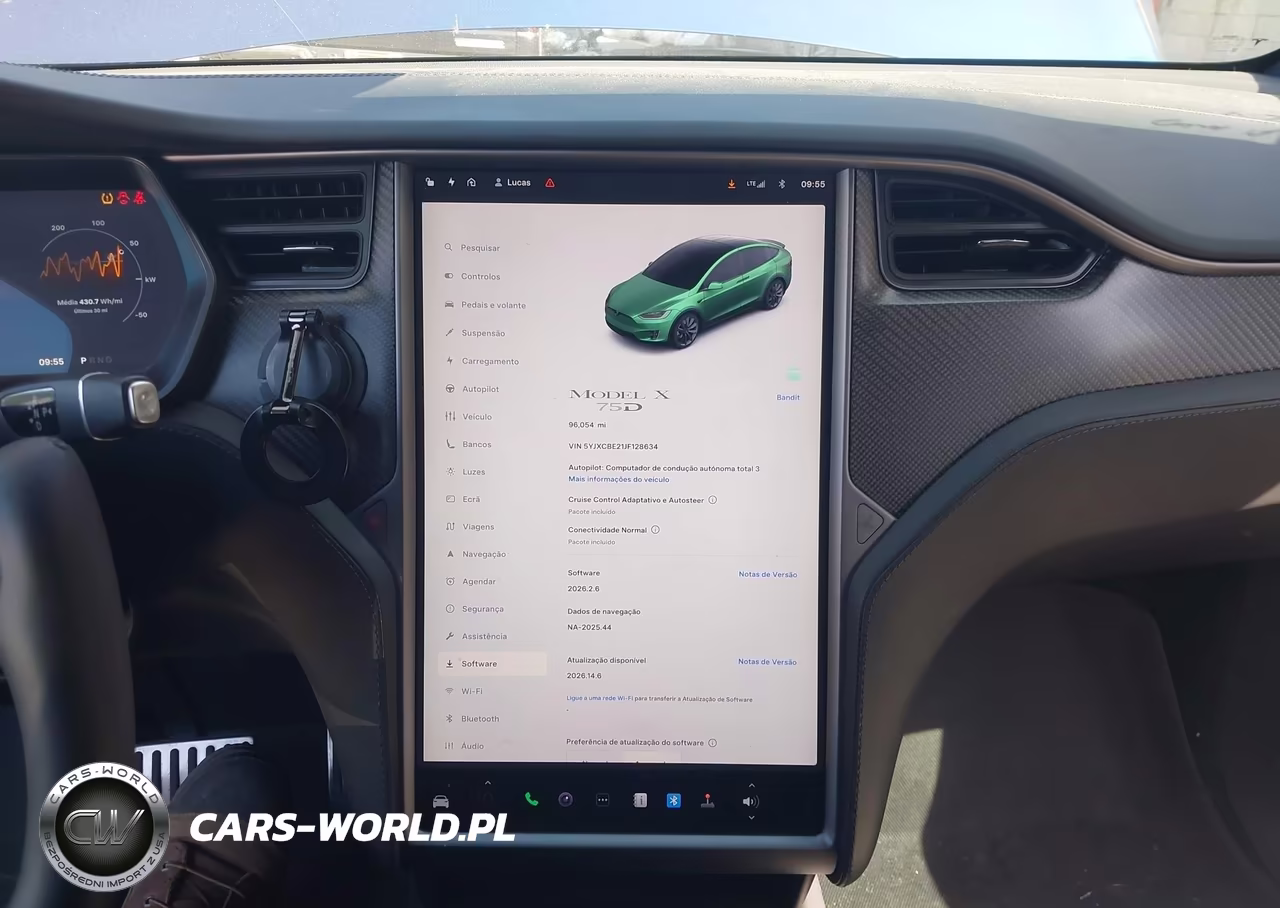 2018 Tesla Model X 100D-75D-P100D VIN:5YJXCBE21JF128634 - 19