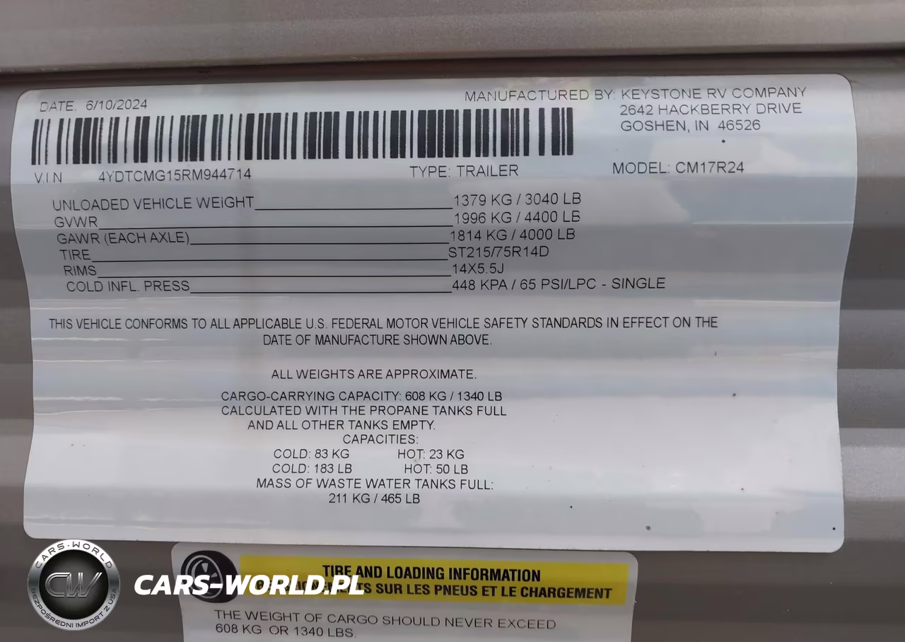 2024 Coleman Cm17R24 VIN:4YDTCMG15RM944714 - 9