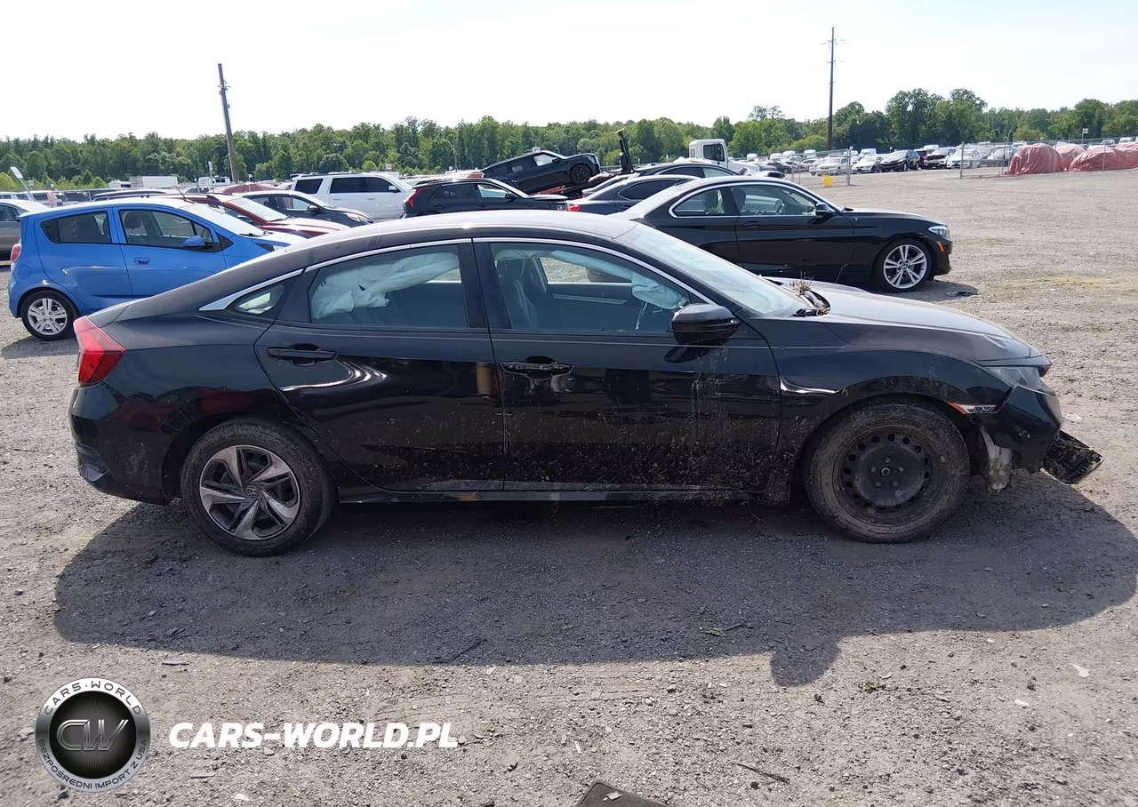 2019 Honda Civic Lx VIN:2HGFC2F68KH563774 - 13