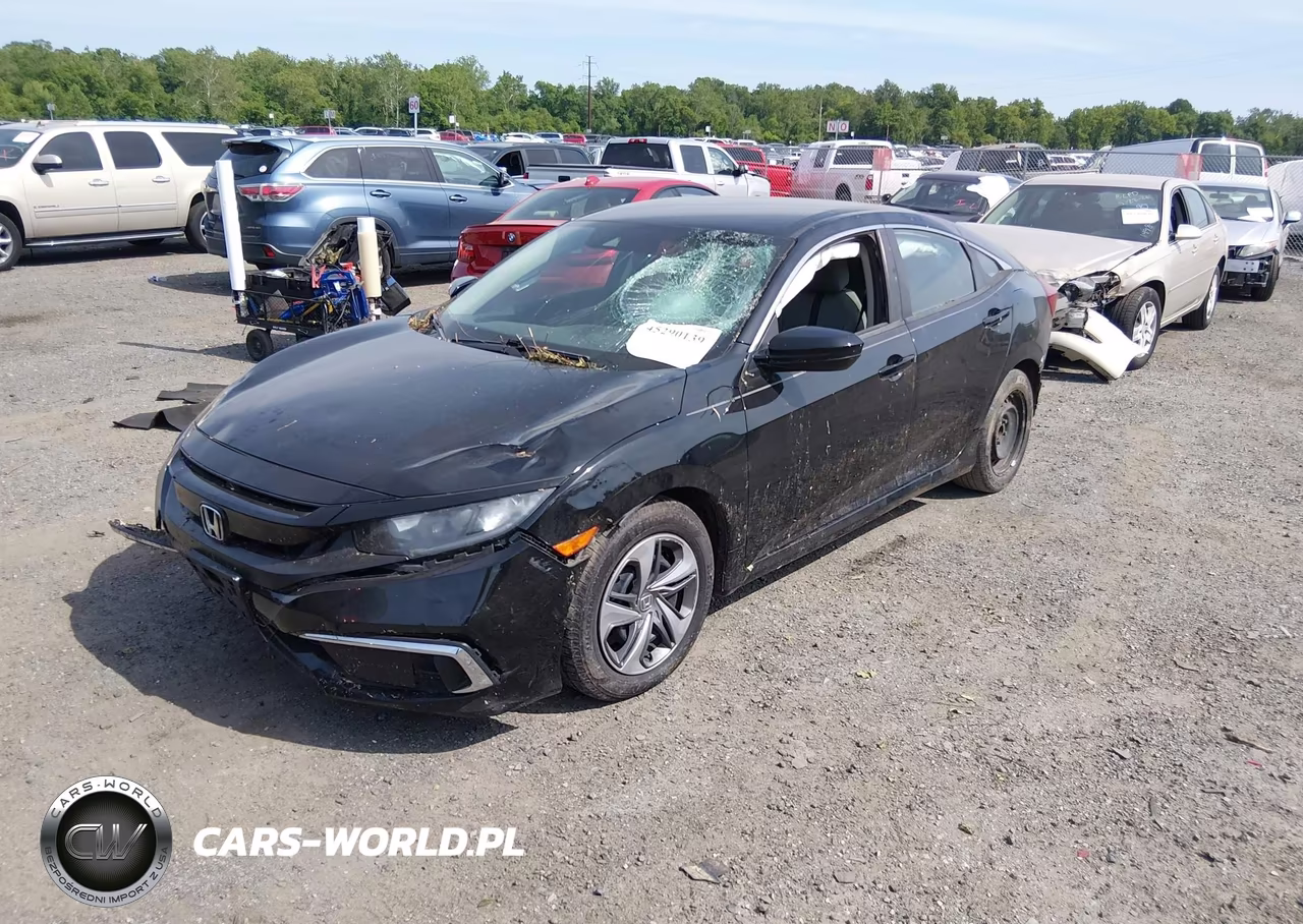 2019 Honda Civic Lx VIN:2HGFC2F68KH563774 - 2