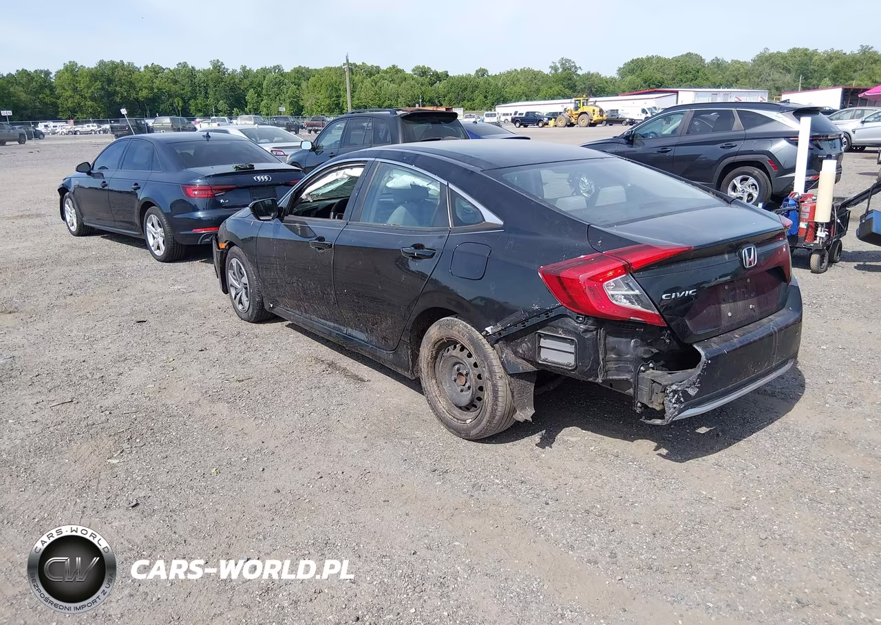 2019 Honda Civic Lx VIN:2HGFC2F68KH563774 - 3