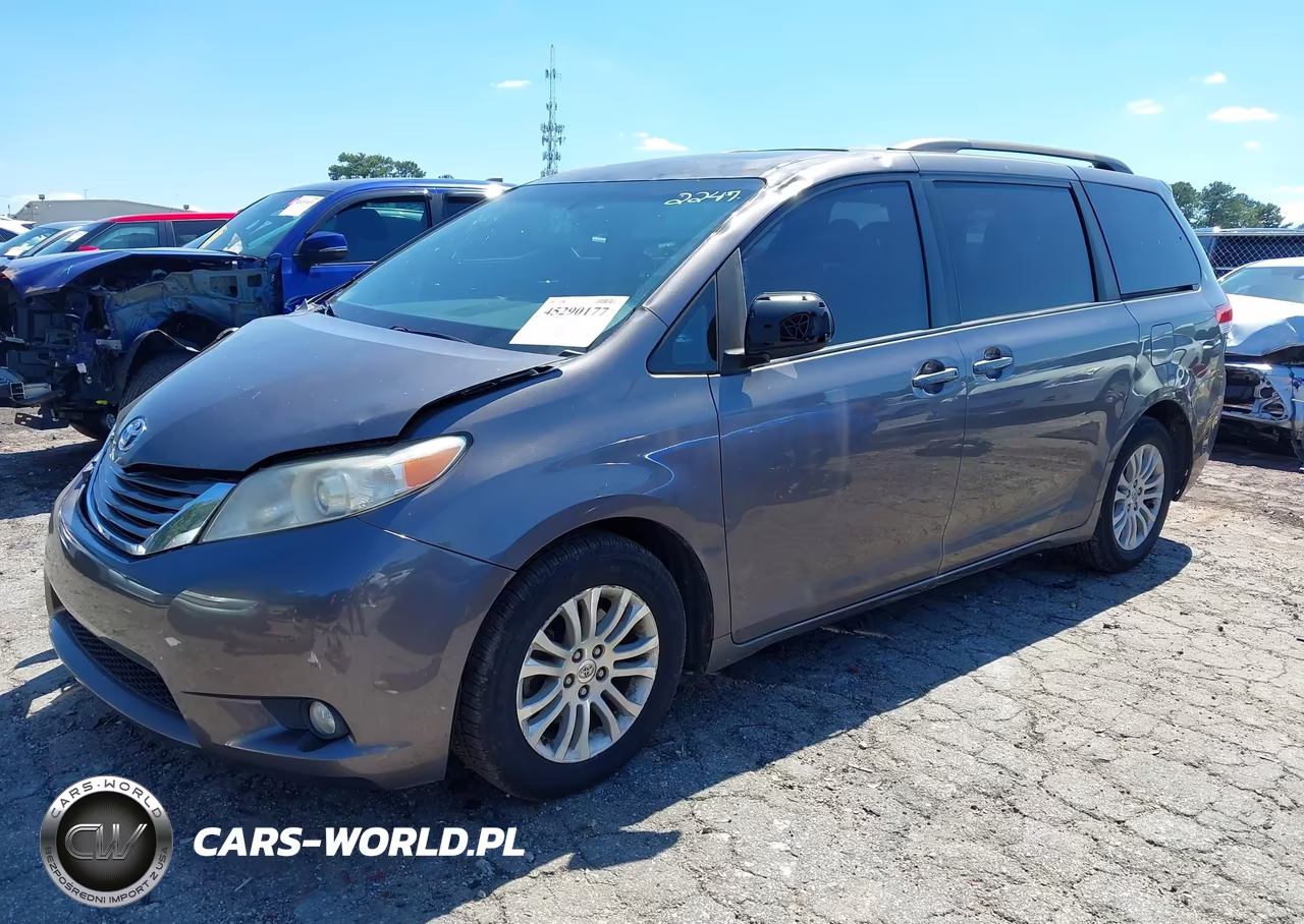 2011 Toyota Sienna Xle V6 VIN:5TDYK3DC6BS022247 - 2