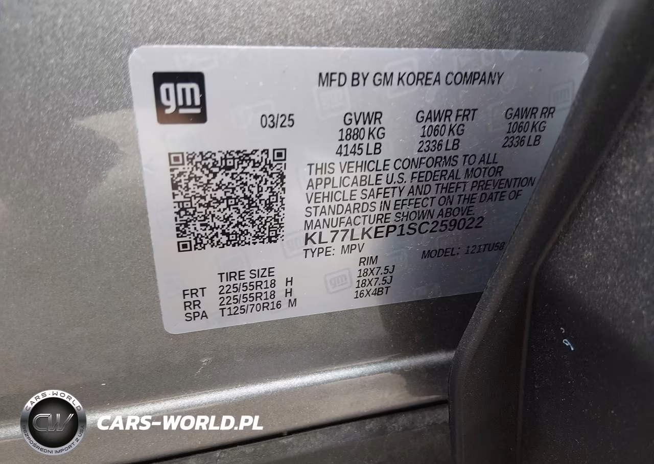 2025 Chevrolet Trax Activ VIN:KL77LKEP1SC259022 - 9