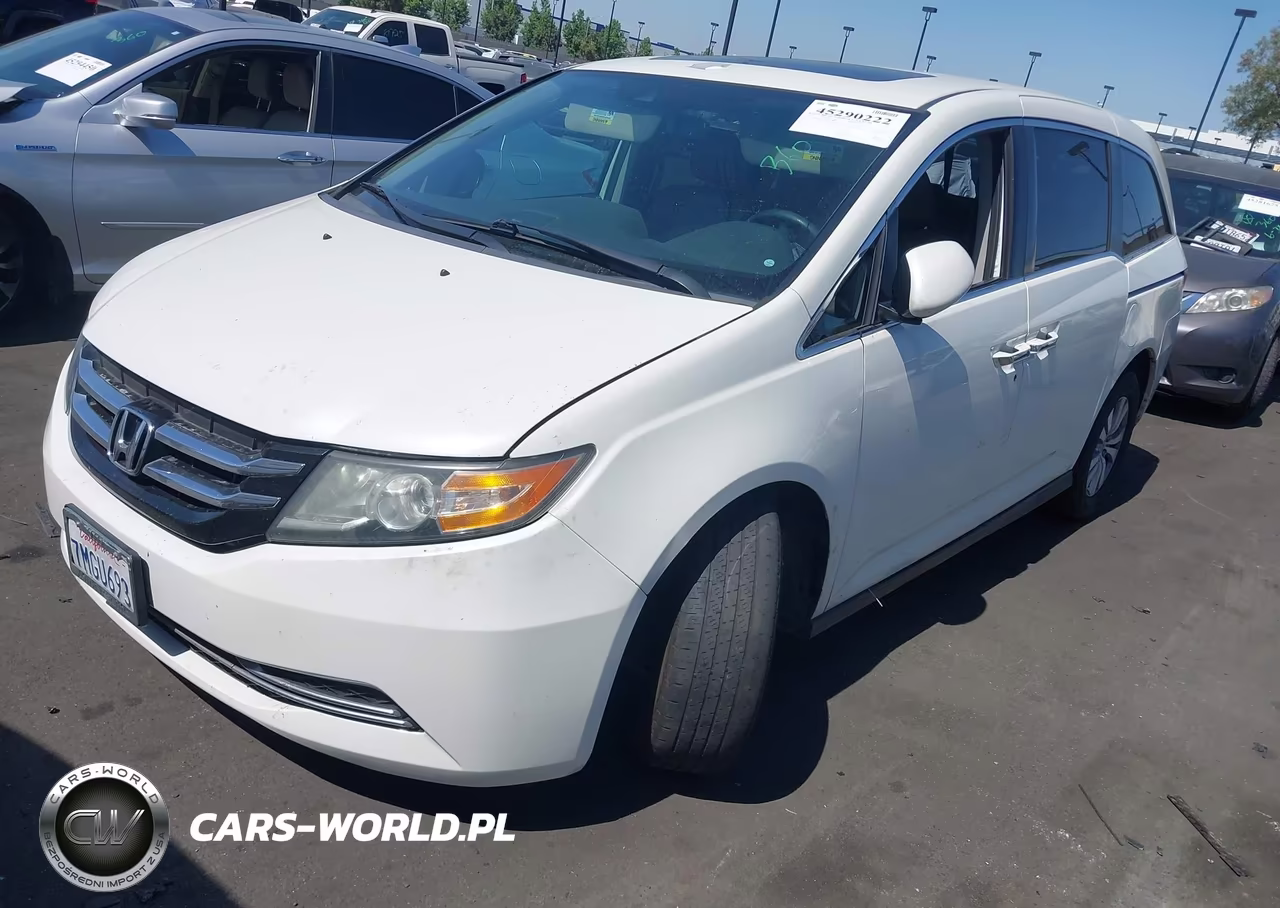 2015 Honda Odyssey Ex-L VIN:5FNRL5H6XFB109130 - 2