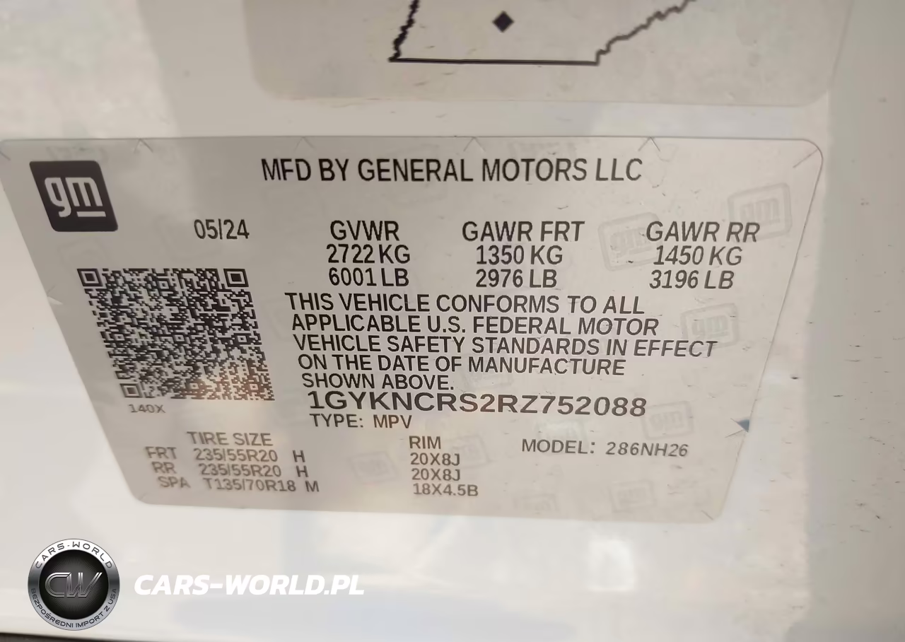 2024 Cadillac Xt5 Fwd Premium Luxury VIN:1GYKNCRS2RZ752088 - 9