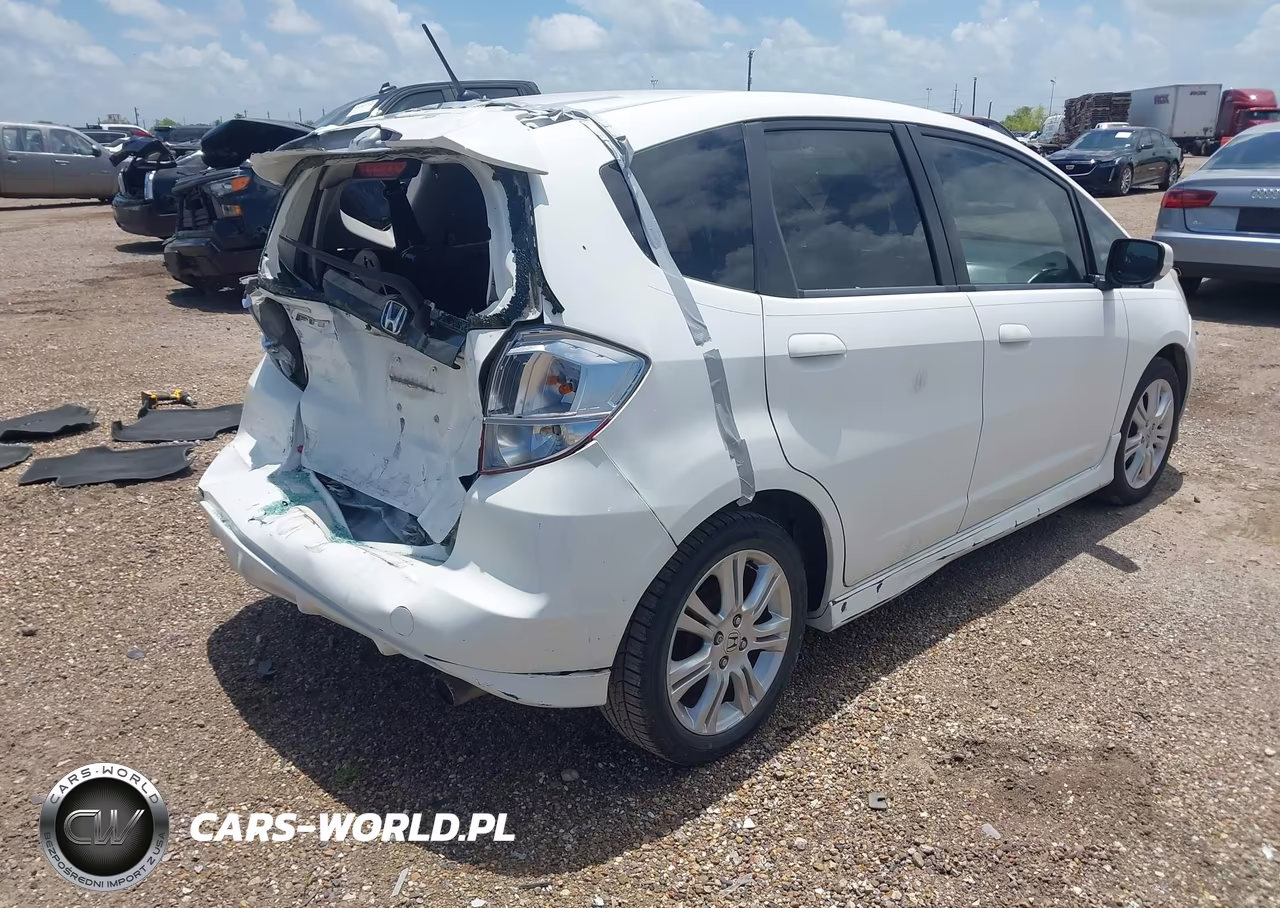 2010 Honda Fit Sport VIN:JHMGE8H40AC030202 - 4