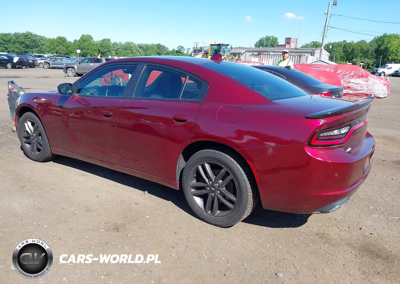 2019 Dodge Charger Sxt Awd VIN:2C3CDXJG4KH600982 - 3