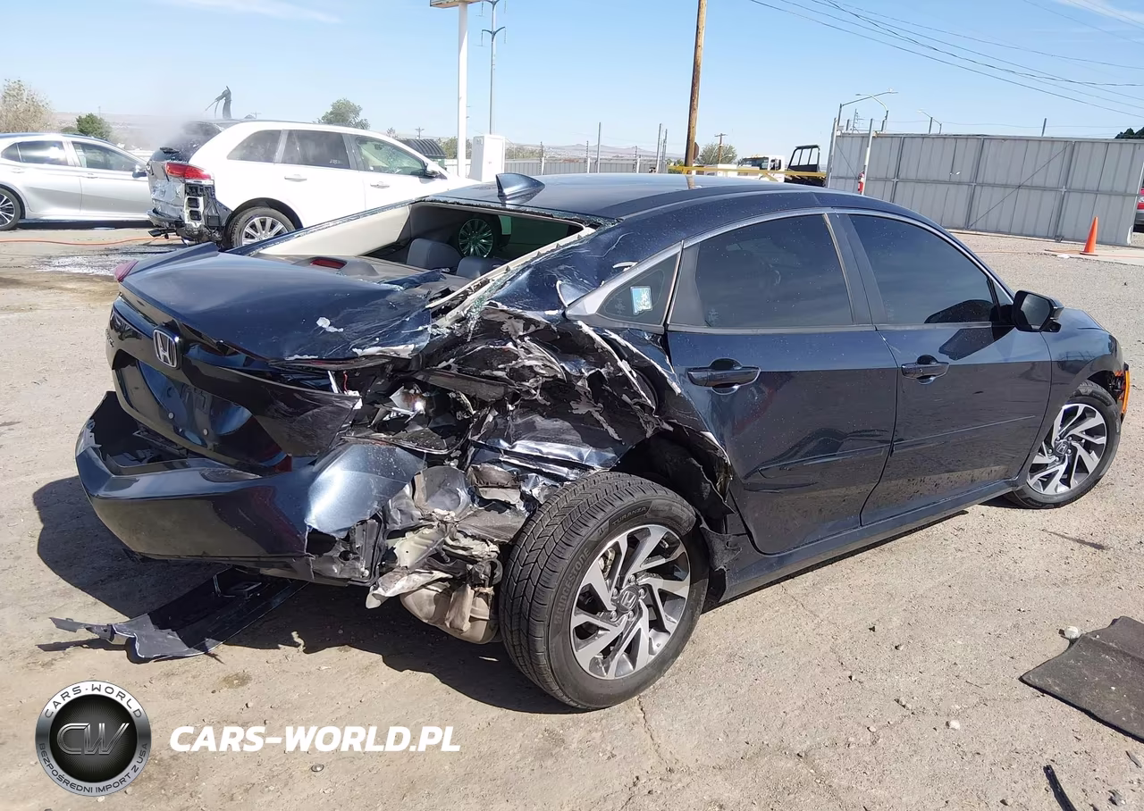 2017 Honda Civic Ex VIN:19XFC2F74HE014147 - 4
