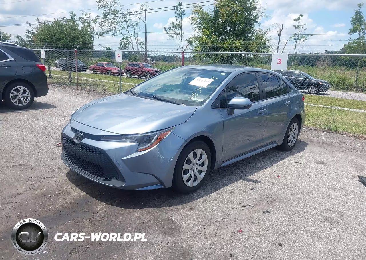 2022 Toyota Corolla Le VIN:JTDEPMAE5NJ197607 - 2