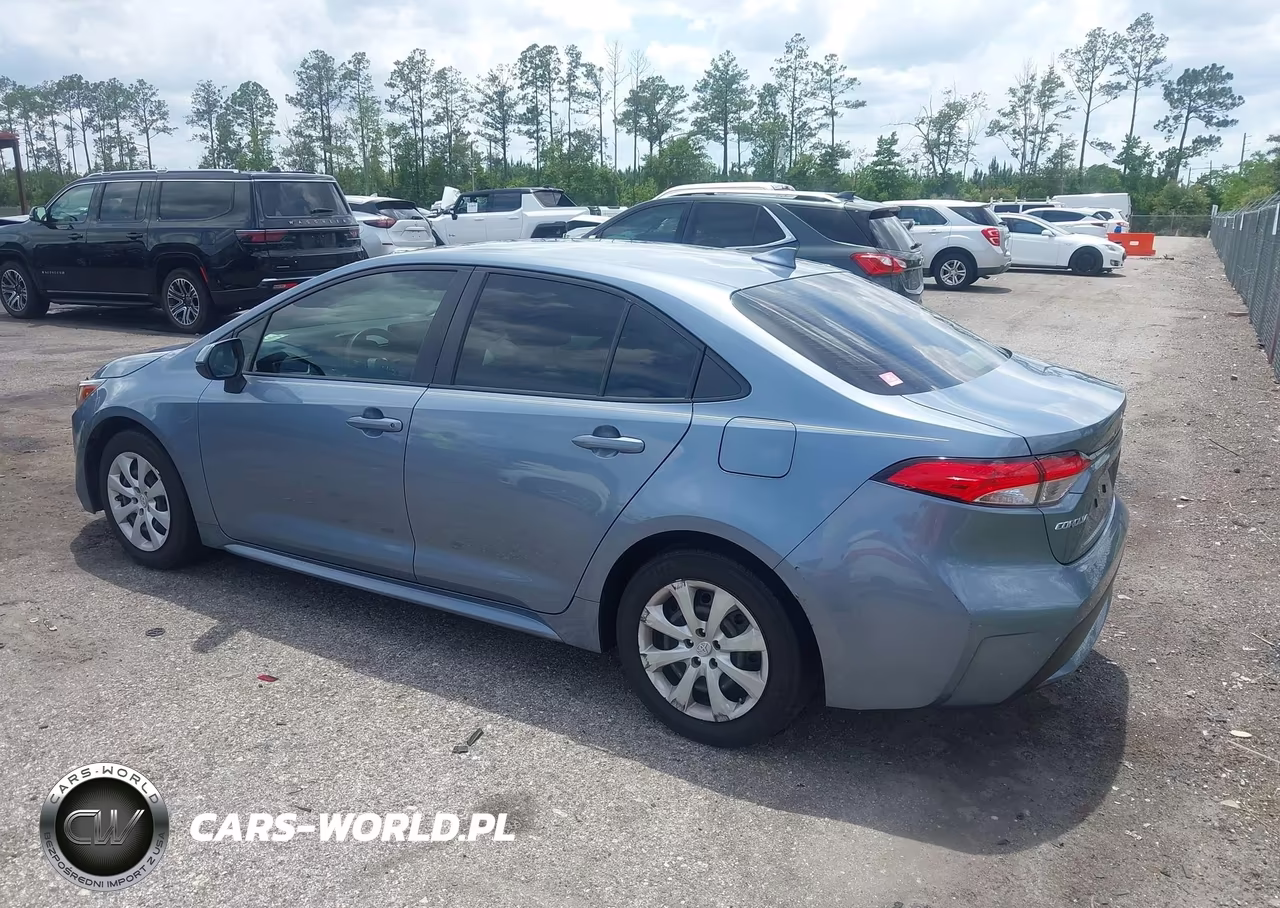 2022 Toyota Corolla Le VIN:JTDEPMAE5NJ197607 - 3