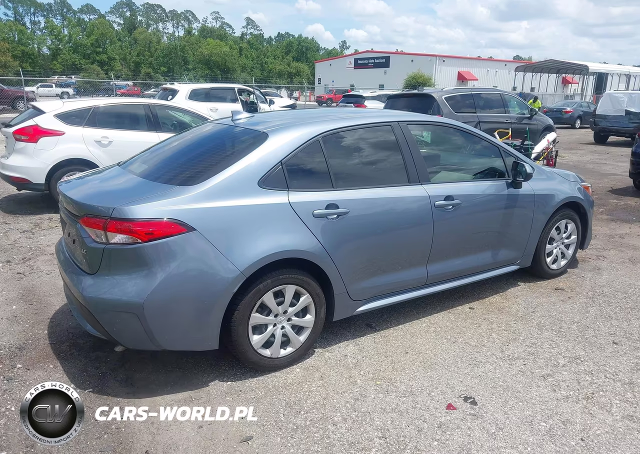 2022 Toyota Corolla Le VIN:JTDEPMAE5NJ197607 - 4