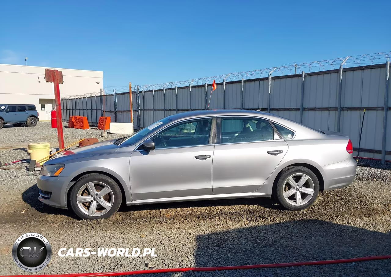 2013 Volkswagen Passat 2.5L Se VIN:1VWBH7A35DC020295 - 14