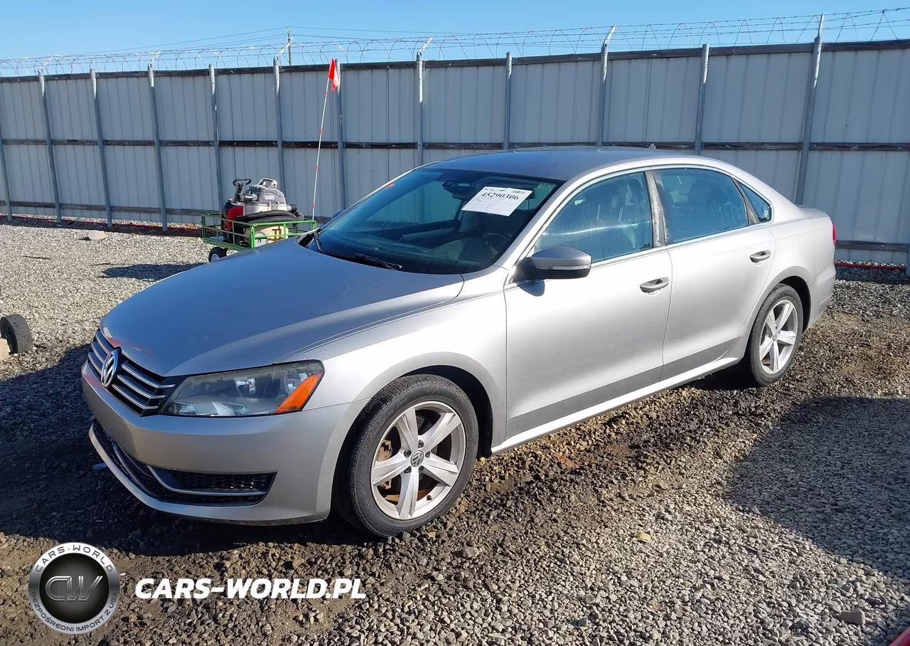 2013 Volkswagen Passat 2.5L Se VIN:1VWBH7A35DC020295 - 2
