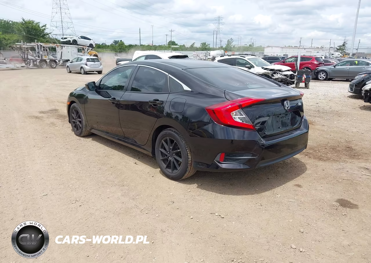 2016 Honda Civic Lx VIN:19XFC2F58GE092217 - 3