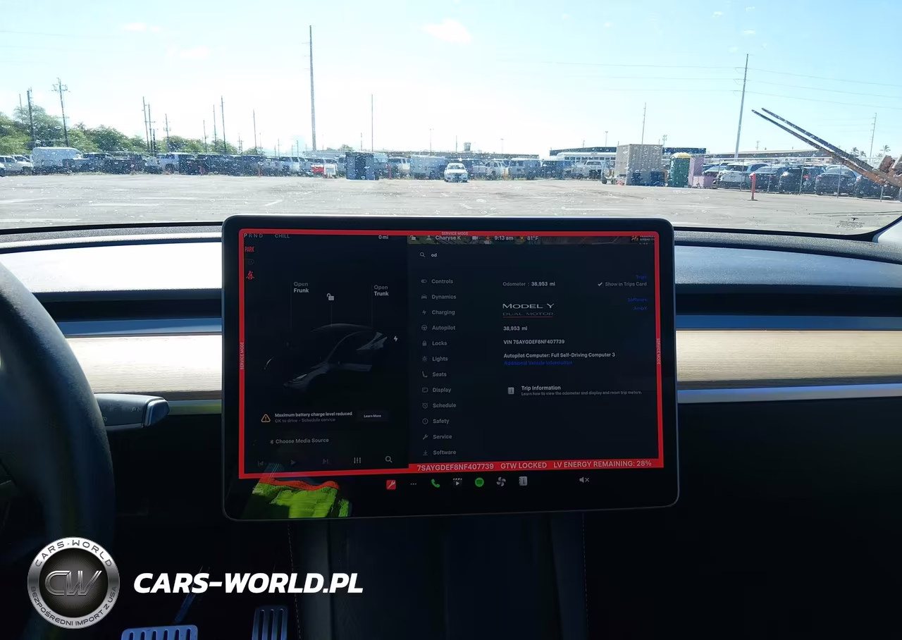 2022 Tesla Model Y Performance Dual Motor All-Wheel Drive VIN:7SAYGDEF8NF407739 - 19