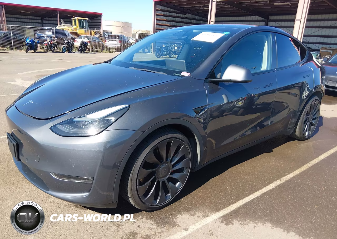 2022 Tesla Model Y Performance Dual Motor All-Wheel Drive VIN:7SAYGDEF8NF407739 - 2