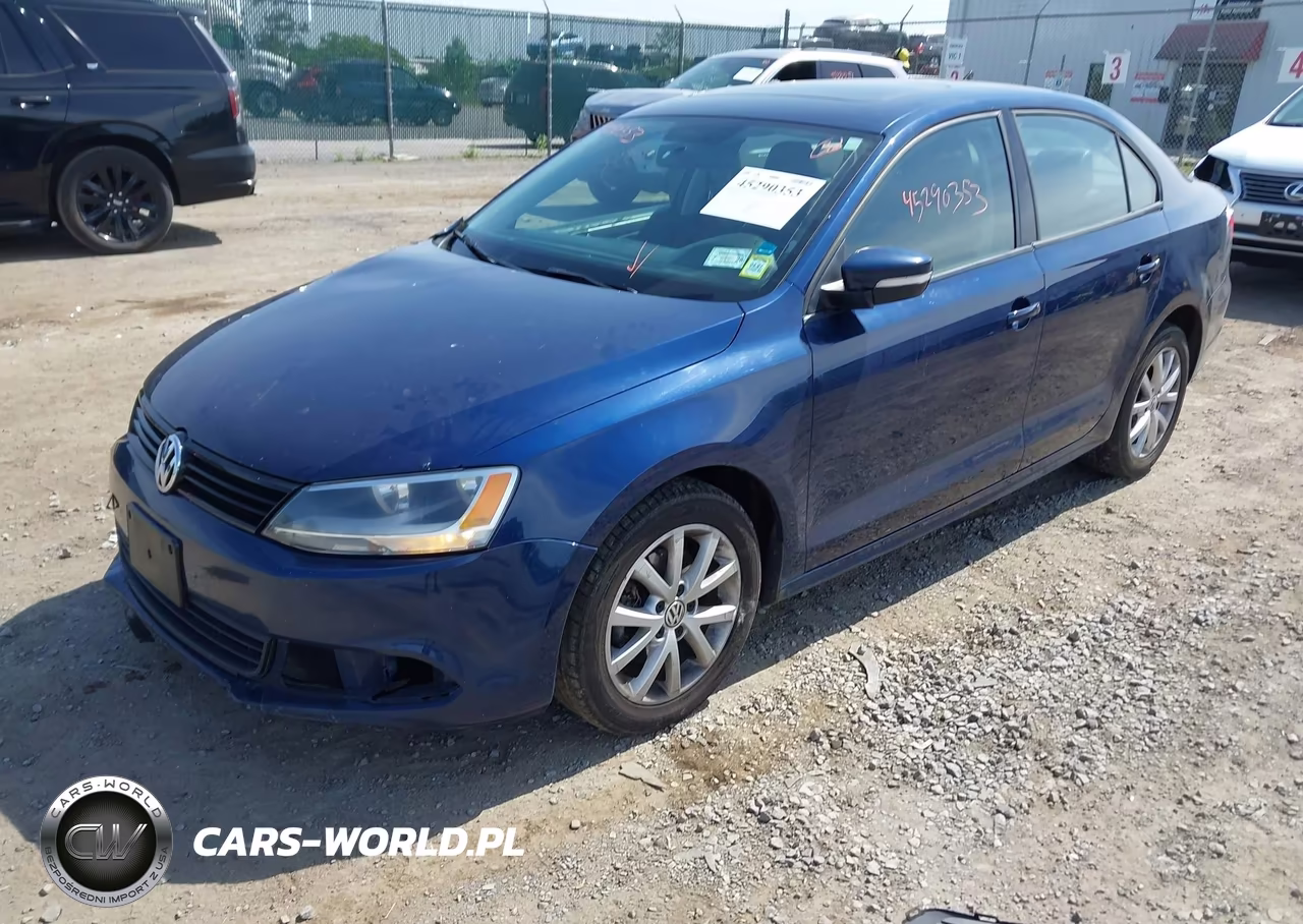2012 Volkswagen Jetta 2.5L Se VIN:3VWDX7AJ8CM469879 - 2