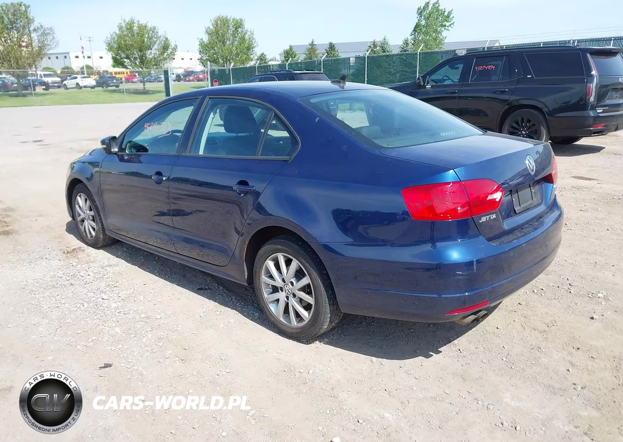 2012 Volkswagen Jetta 2.5L Se VIN:3VWDX7AJ8CM469879 - 3
