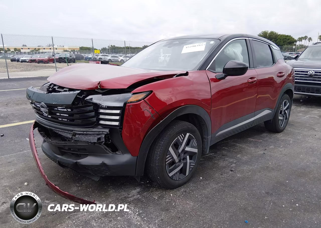 2025 Nissan Kicks Sv Fwd VIN:3N8AP6CA1SL426460 - 2
