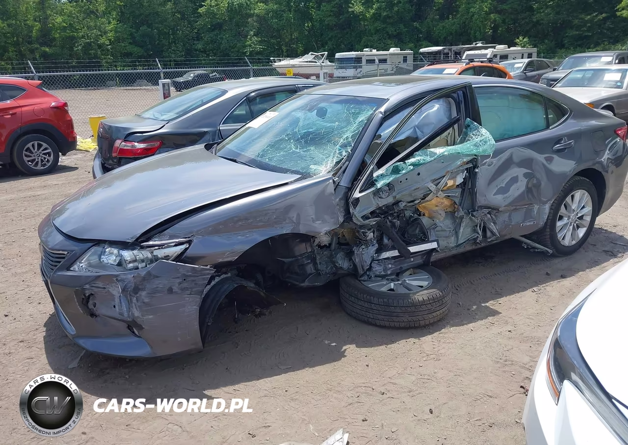 2013 Lexus Es 300H VIN:JTHBW1GG3D2012054 - 2