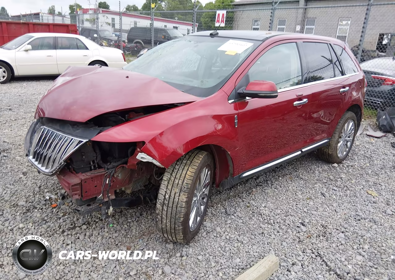 2013 Lincoln Mkx VIN:2LMDJ8JKXDBL32108 - 2