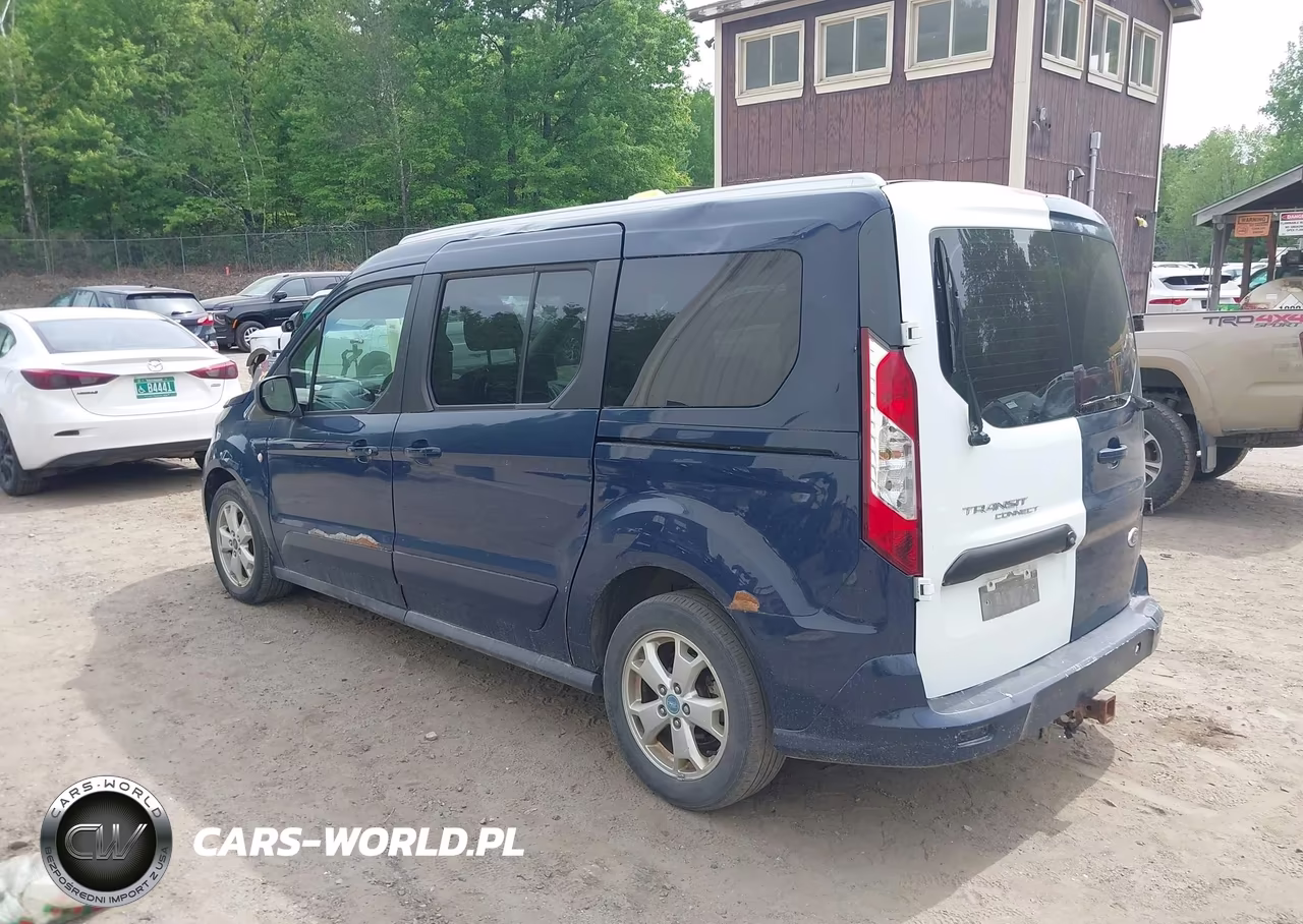 2014 Ford Transit Connect Xlt VIN:NM0GS9F7XE1156594 - 3