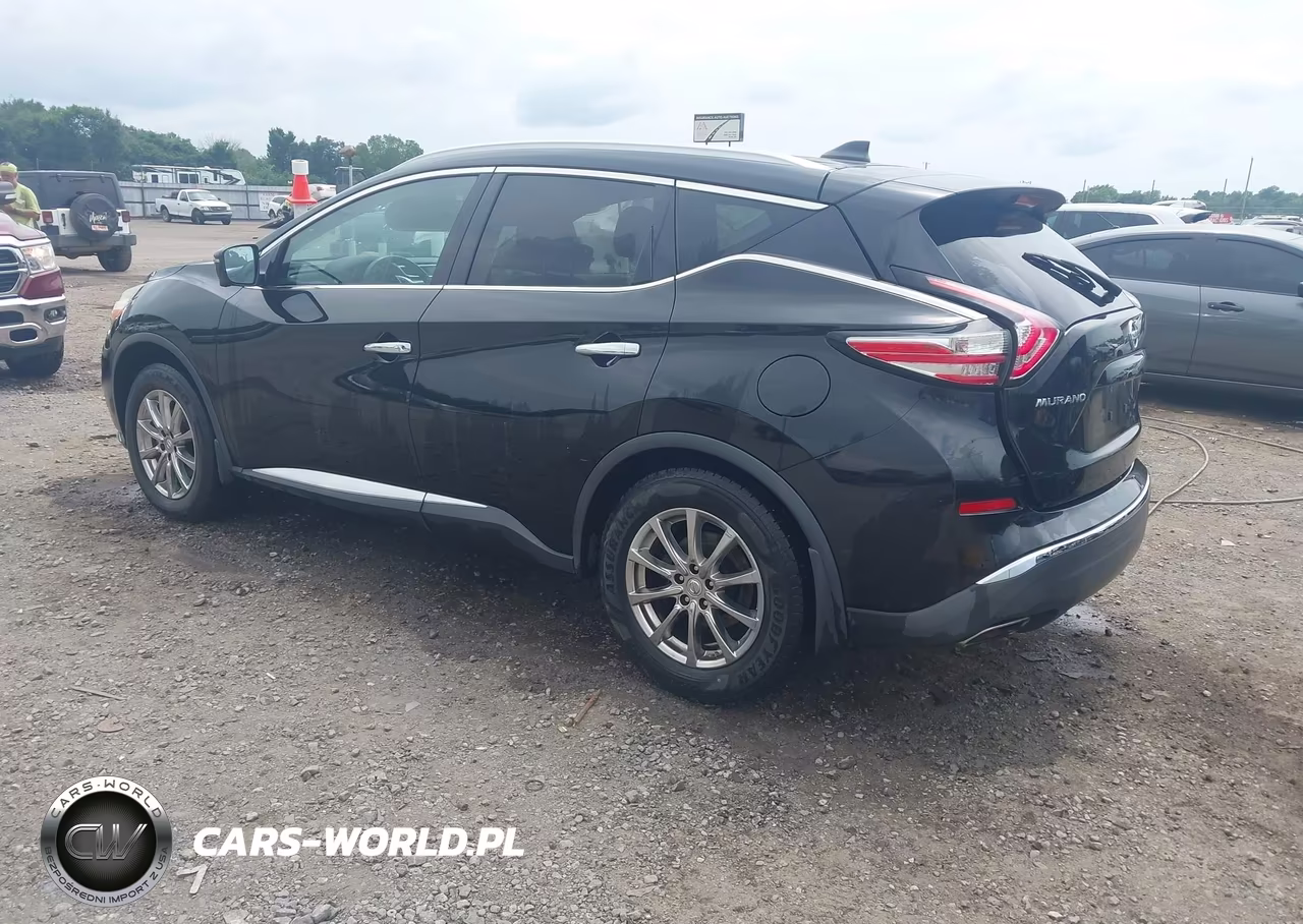 2017 Nissan Murano Sl VIN:5N1AZ2MH6HN204155 - 3