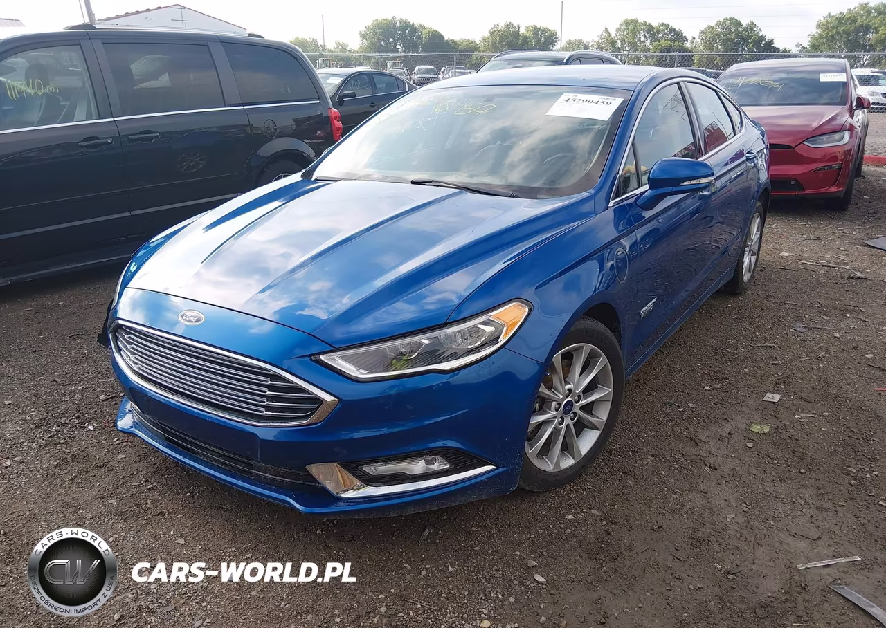 2017 Ford Fusion Energi Titanium VIN:3FA6P0SU2HR209604 - 2