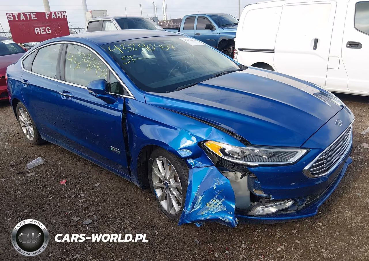 2017 Ford Fusion Energi Titanium VIN:3FA6P0SU2HR209604 - 6